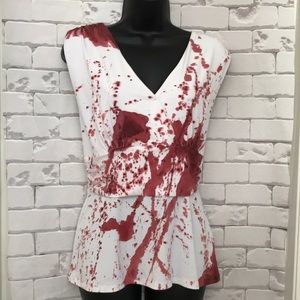 Women’s bloody top, Halloween costume
